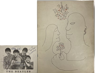 Lot 146 - BEATLES CHRISTMAS SHOW PROGRAMME 1965.