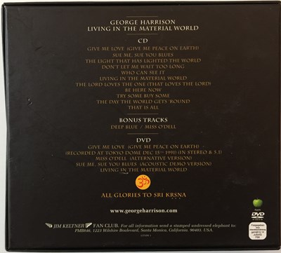 Lot 69 - George Harrison - CD/ DVD Box-Sets