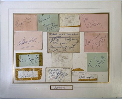 Lot 339 - 1960S STARS AUTOGRAPH DISPLAY INC YARDBIRDS.