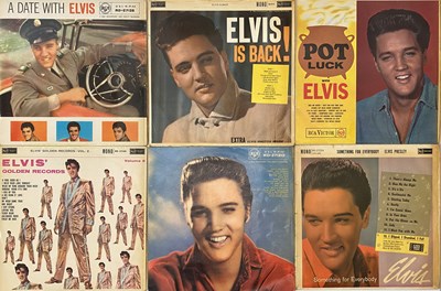 Lot 1050 - ELVIS PRESLEY - UK ORIGINAL LPs (RCA SILVER/ RED SPOT RELEASES)