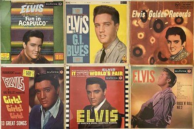 Lot 1050 - ELVIS PRESLEY - UK ORIGINAL LPs (RCA SILVER/ RED SPOT RELEASES)