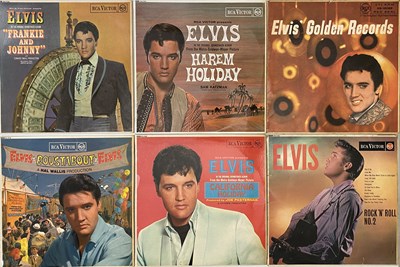 Lot 1050 - ELVIS PRESLEY - UK ORIGINAL LPs (RCA SILVER/ RED SPOT RELEASES)