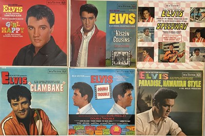 Lot 1050 - ELVIS PRESLEY - UK ORIGINAL LPs (RCA SILVER/ RED SPOT RELEASES)