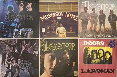 Lot 1186 - THE DOORS/ JEFFERSON AIRPLANE AND RELATED - LP PACK