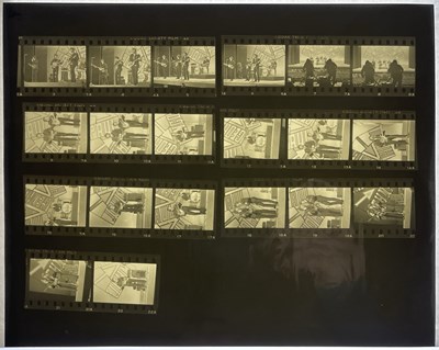 Lot 453 - THE BEATLES - NEGATIVES AND CONTACT SHEET PRINTS.