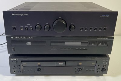 Lot 23 - HIFI EQUIPMENT (SONY & CAMBRIDGE AUDIO).