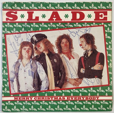 Lot 343 - SLADE - FULLY SIGNED 7" SINGLE.