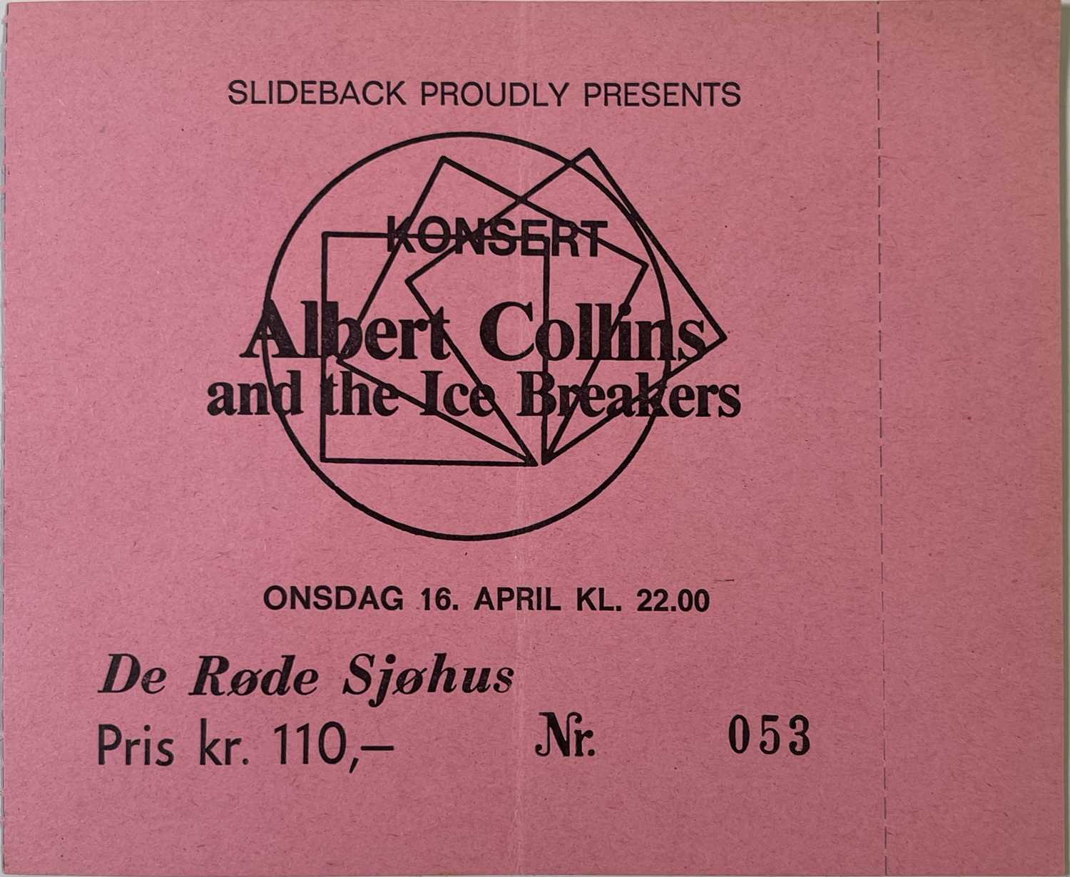Lot 344 - ALBERT COLLINS - SIGNED 7