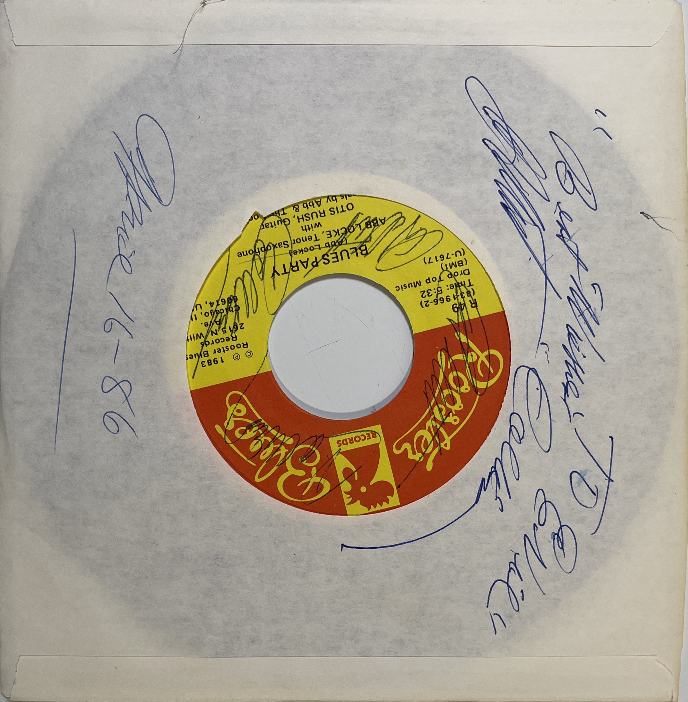 Lot 344 - ALBERT COLLINS - SIGNED 7
