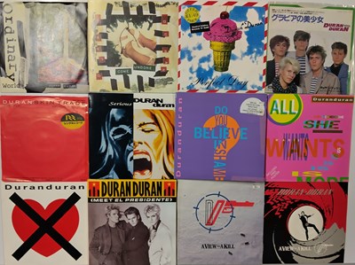 Lot 1073 - DURAN DURAN - 7" COLLECTION (INC 90s RARITIES)