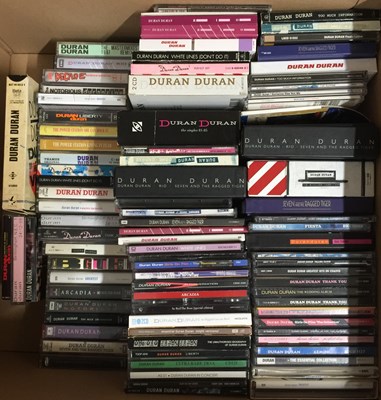 Lot 1075 - DURAN DURAN - CDs / CASSETTES / DVDs COLLECTION