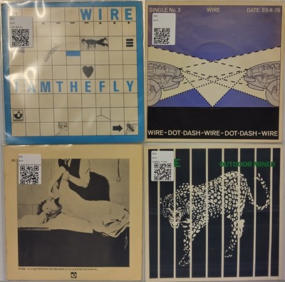 Lot 199 - WIRE - 7" RARITIES PACK