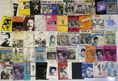 Lot 57 - ROCK AND POP SHEET MUSIC AND SONGBOOKS.