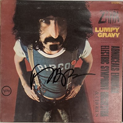 Lot 177 - FRANK ZAPPA AND RELATED SIGNED LPS.