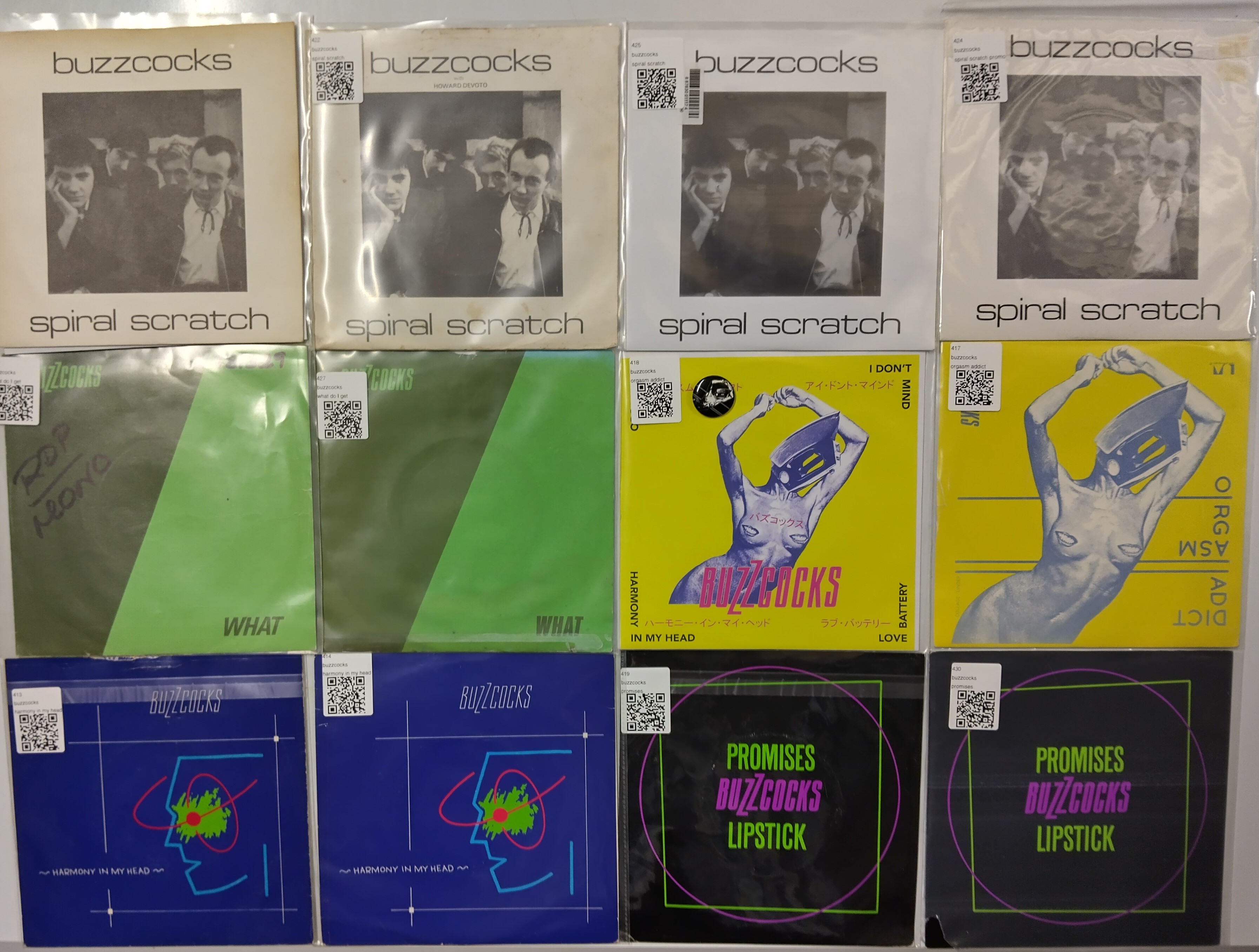 Lot 206 - BUZZCOCKS - 7