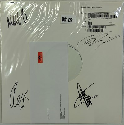 Lot 129 - THE 1975 - FULLY SIGNED 'ON A CONDITIONAL..' WHITE LABEL TEST PRESSING.