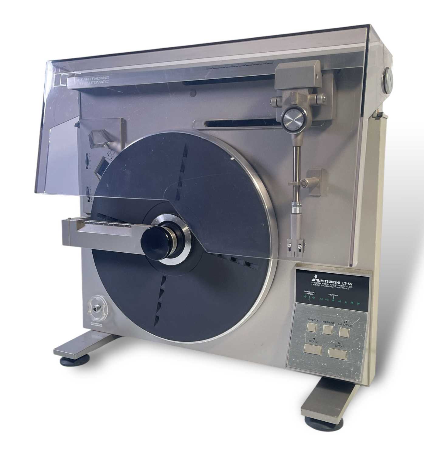Lot 26 - MITSUBISHI LT-5V VERTICAL TURNTABLE.