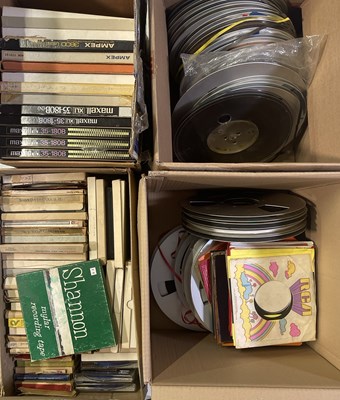 Lot 509 - TAPES/REEL-TO-REELS - LARGE COLLECTION.