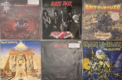 Lot 1082 - METAL - LP COLLECTION (INC. RARITIES)