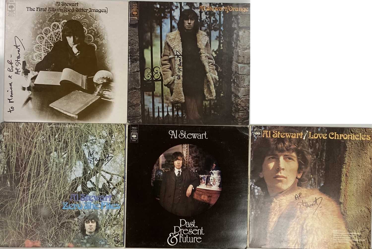 Lot 179 - AL STEWART SIGNED LPS.