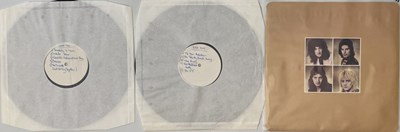 Lot 99 - QUEEN - A DAY AT THE RACES LP (ORIGINAL UK WHITE LABEL TEST PRESSING - OWNED BY JOHN DEACON)