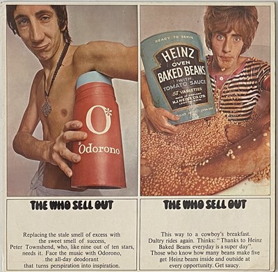Lot 337 - THE WHO - THE WHO SELL OUT LP (UK ORIGINAL WITH POSTER - TRACK 612 002)