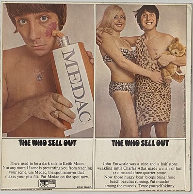 Lot 337 - THE WHO - THE WHO SELL OUT LP (UK ORIGINAL WITH POSTER - TRACK 612 002)