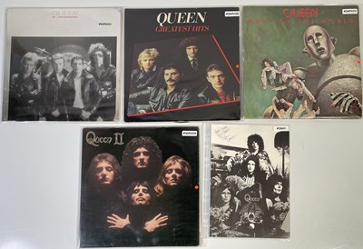 Lot 479 - QUEEN - RECORDS FROM JOHN DEACON'S COLLECTION - FACTORY SAMPLES.