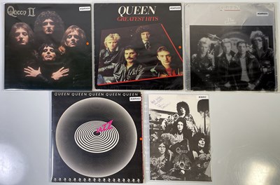 Lot 480 - QUEEN - RECORDS FROM JOHN DEACON'S COLLECTION - FACTORY SAMPLES.