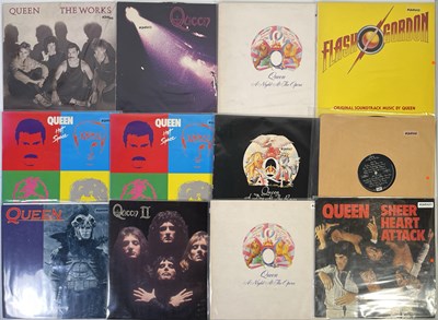 Lot 483 - QUEEN - RECORDS FROM JOHN DEACON'S COLLECTION - LPS AND 12".