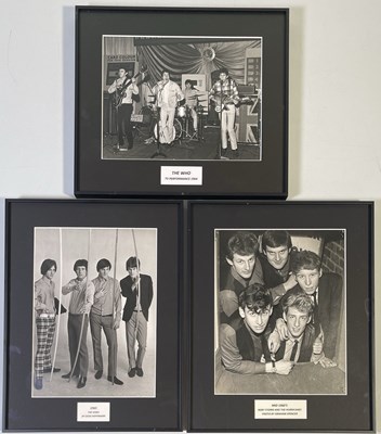 Lot 159 - ORIGINAL VINTAGE PHOTO PRINTS INC THE KINKS BY DEZO HOFFMANN.