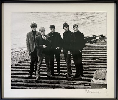 Lot 439 - THE ROLLING STONES - PHILIP TOWNSEND SIGNED PRINT.