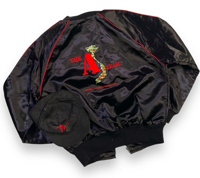 Lot 359 - THE A-TEAM - AN OFFICIAL CREW-ISSUED BASEBALL JACKET.