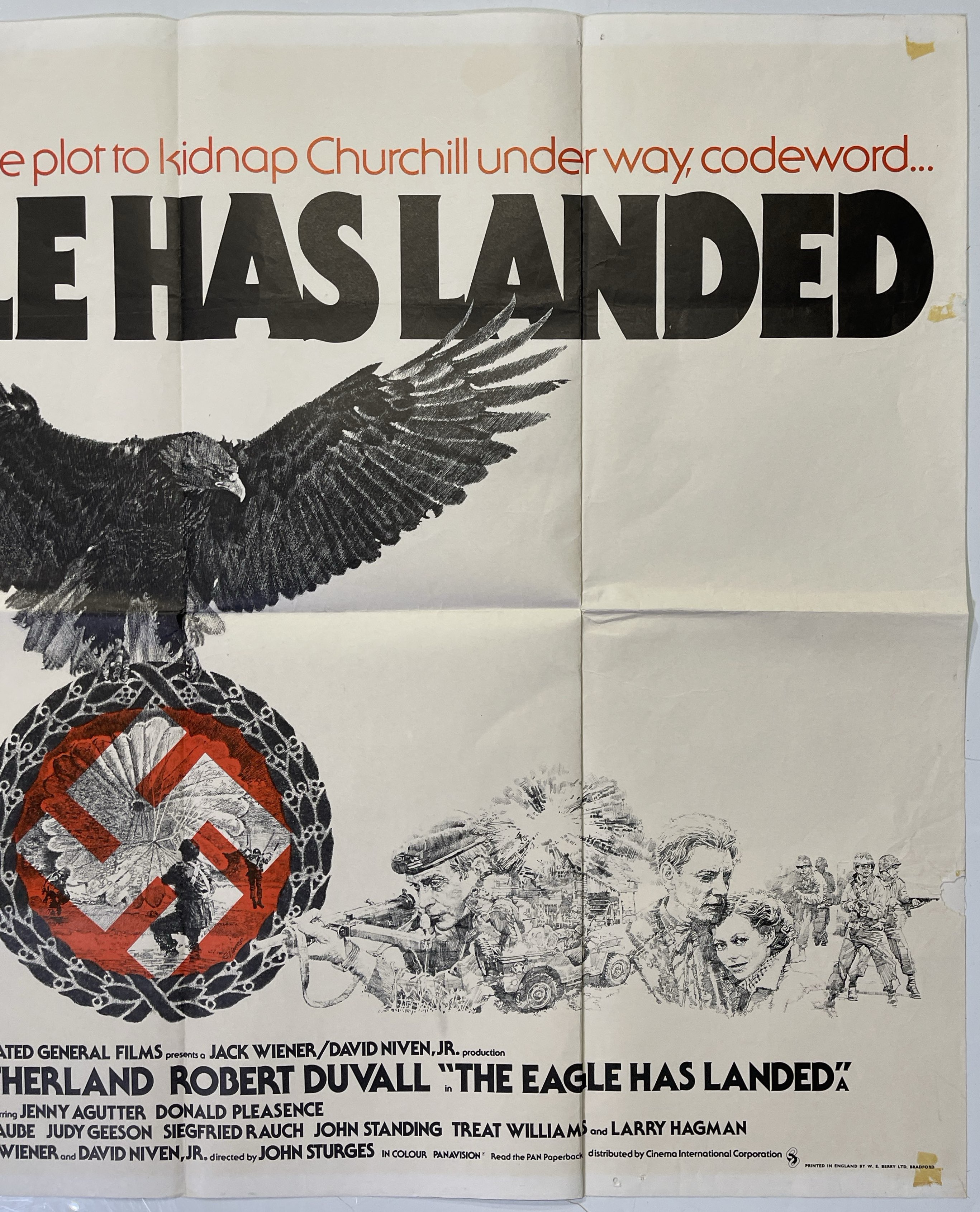 Lot 243186 - THE EAGLE HAS LANDED (1976) ORIGINAL UK