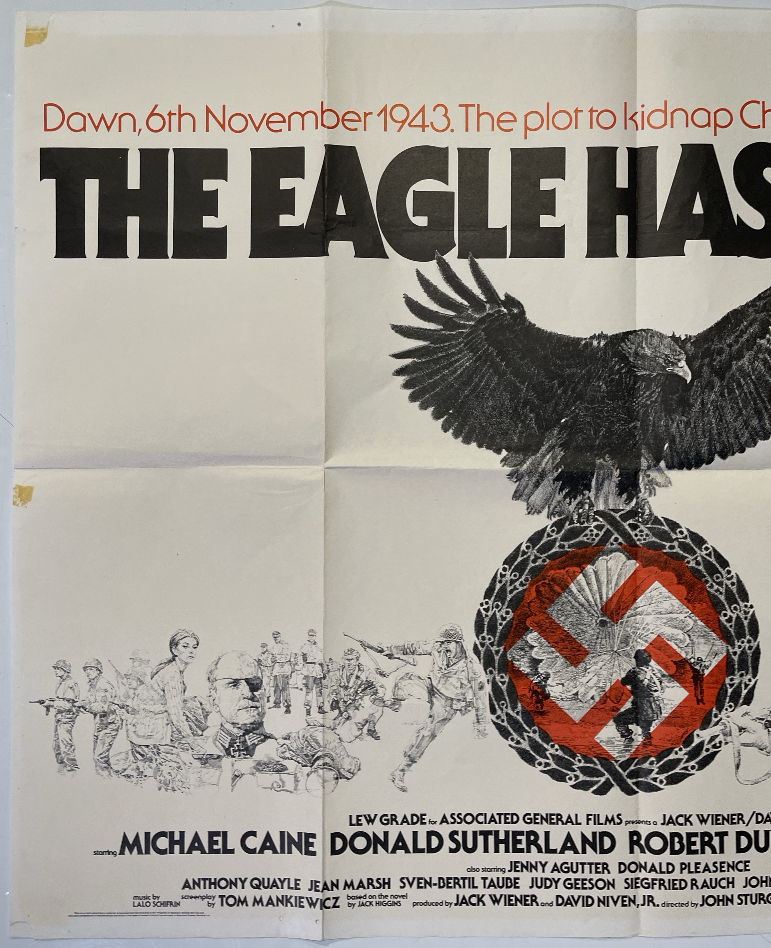 Lot 243186 - THE EAGLE HAS LANDED (1976) ORIGINAL UK