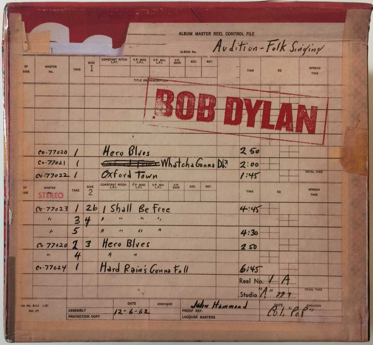 Lot 750 - BOB DYLAN REVISITED: THE REISSUE SERIES (SACD SET).