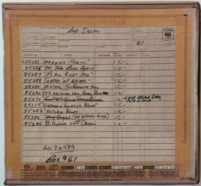 Lot 750 - BOB DYLAN REVISITED: THE REISSUE SERIES (SACD SET).