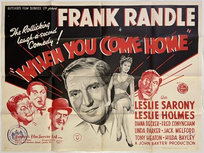 Lot 188 - WHEN YOU COME HOME (1948) - ORGINAL UK QUAD POSTER