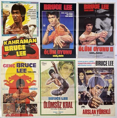 Lot 193 - BRUCE LEE - COLLECTION OF TURKISH CINEMA POSTERS.