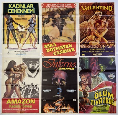 Lot 203 - TURKISH FILM POSTERS - ADULT / X RATED.