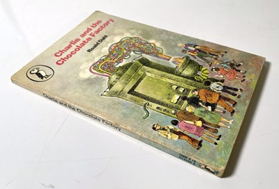 Lot 42 - ROALD DAHL - A SIGNED COPY OF 'CHARLIE AND THE CHOCOLATE FACTORY'.