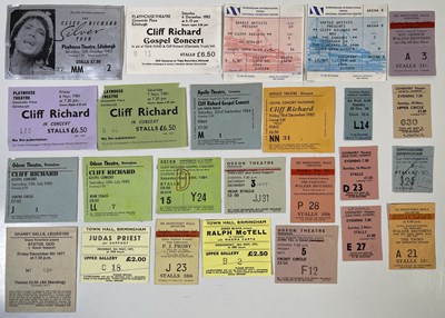 Lot 128 - CONCERT TICKET COLLECTION INC ORIGINAL 1960S ARTISTS.