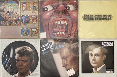 Lot 267 - DAVID BOWIE / KING CRIMSON - LP COLLECTION