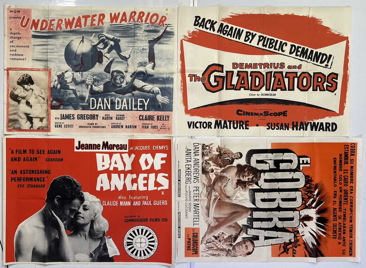 Lot 213 - 1960S QUAD POSTER COLLECTION.