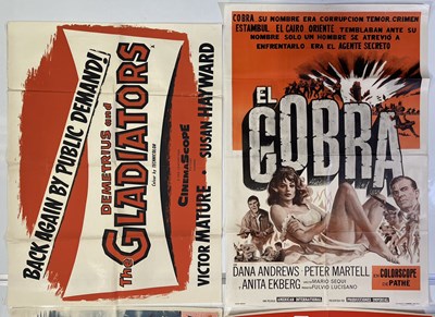 Lot 213 - 1960S QUAD POSTER COLLECTION.
