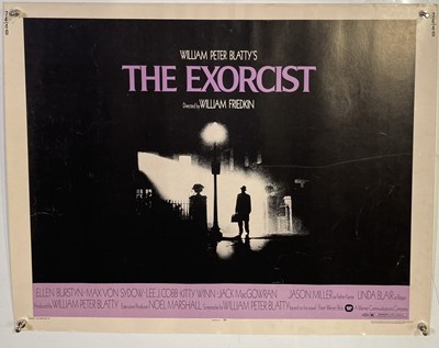 Lot 215 - THE EXORCIST (1973) US HALF-SHEET POSTER.