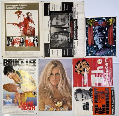 Lot 216 - COLLECTABLE FILM POSTERS INC 'DON'T LOOK NOW' / 'SHALAKO' AND BRUCE LEE.