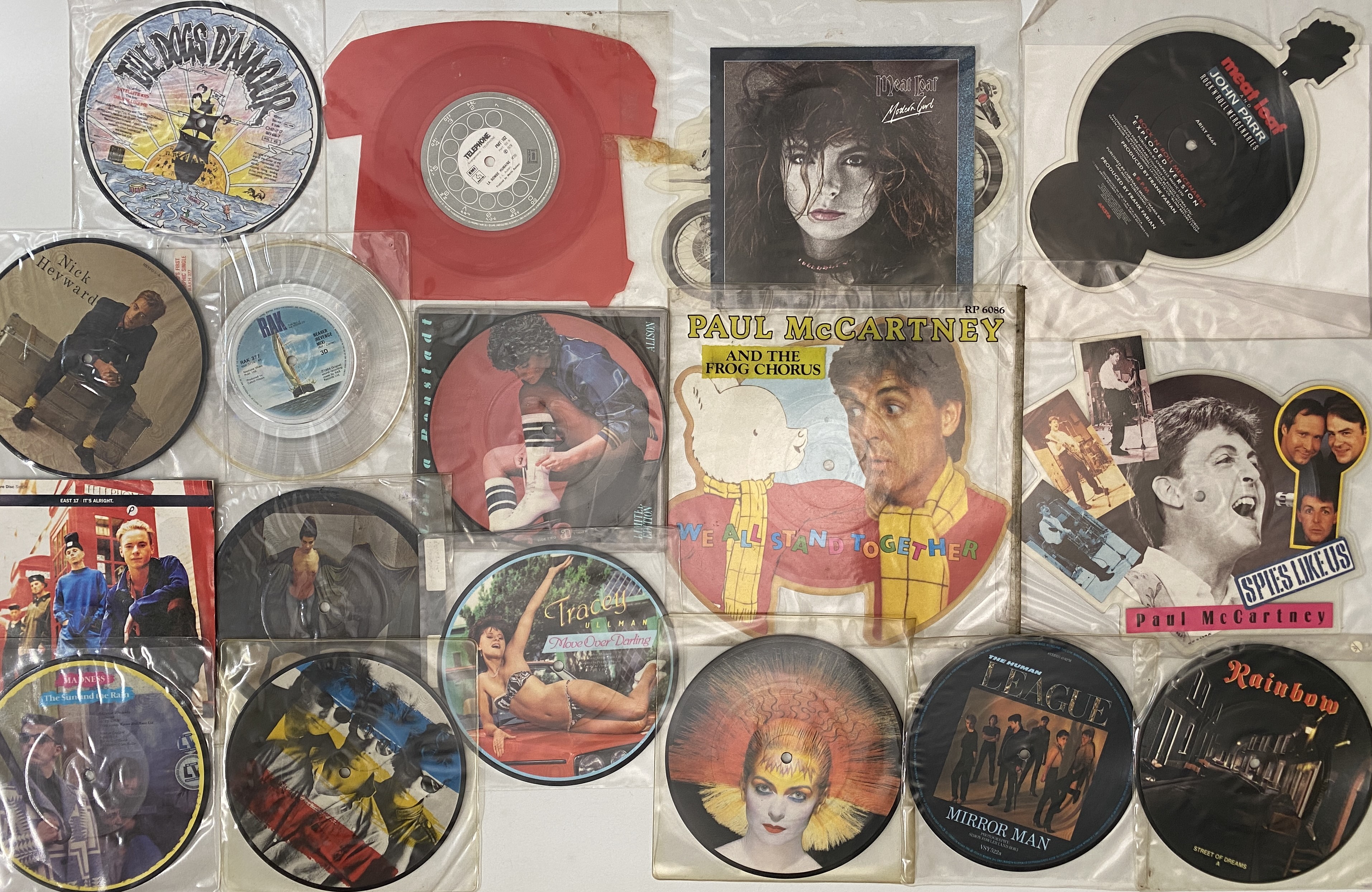 Lot 1148 - PICTURE DISC LP AND 7