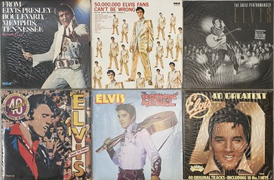 Lot 1240 - ELVIS - LP COLLECTION