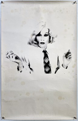 Lot 138 - ANDY WARHOL - 1989 POSTER FROM A CHRISTOPHER MAKOS EXHIBITION.